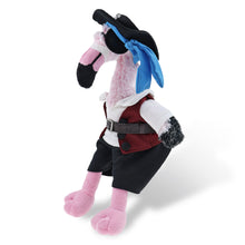 SUPER-SOFT PLUSH - PINK FLAMINGO PIRATE DRESS UP