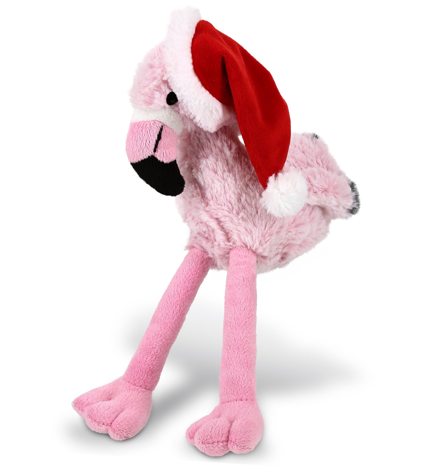 PLUSH SANTA - SUPER-SOFT PLUSH - PINK FLAMINGO