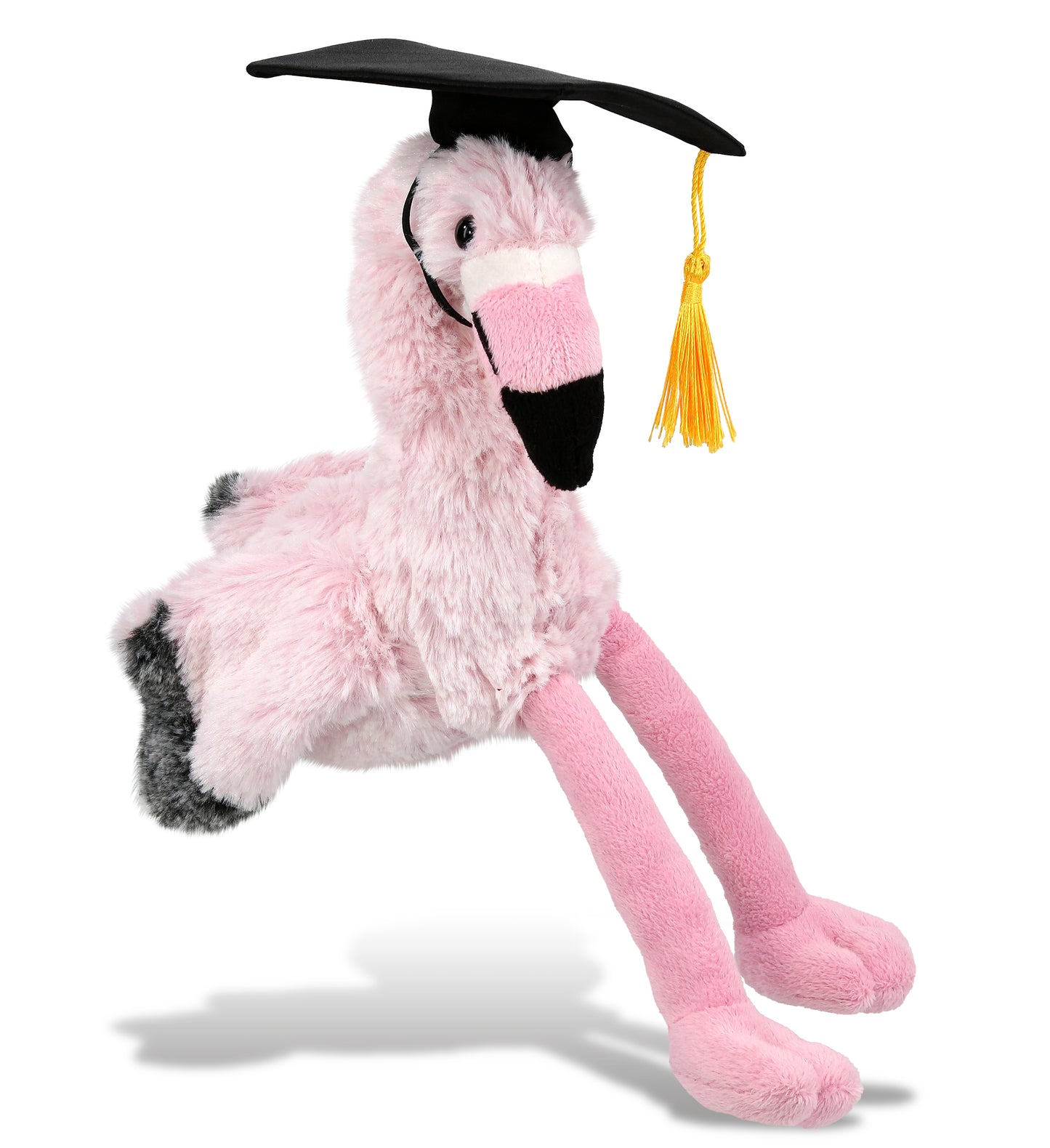 PLUSH GRADUATION - SUPER-SOFT PLUSH - PINK FLAMINGO