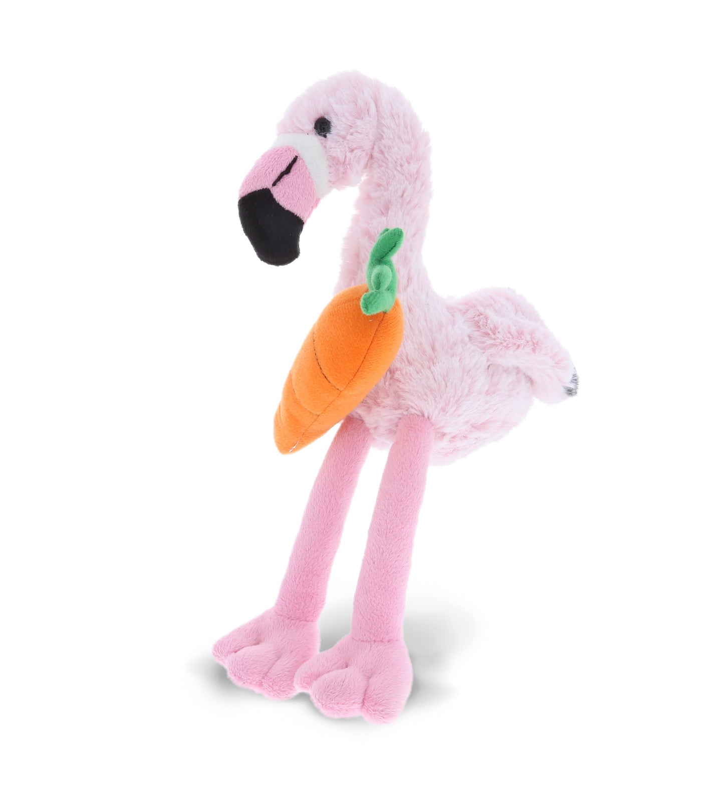 PLUSH CARROT - SUPER-SOFT PLUSH - PINK FLAMINGO