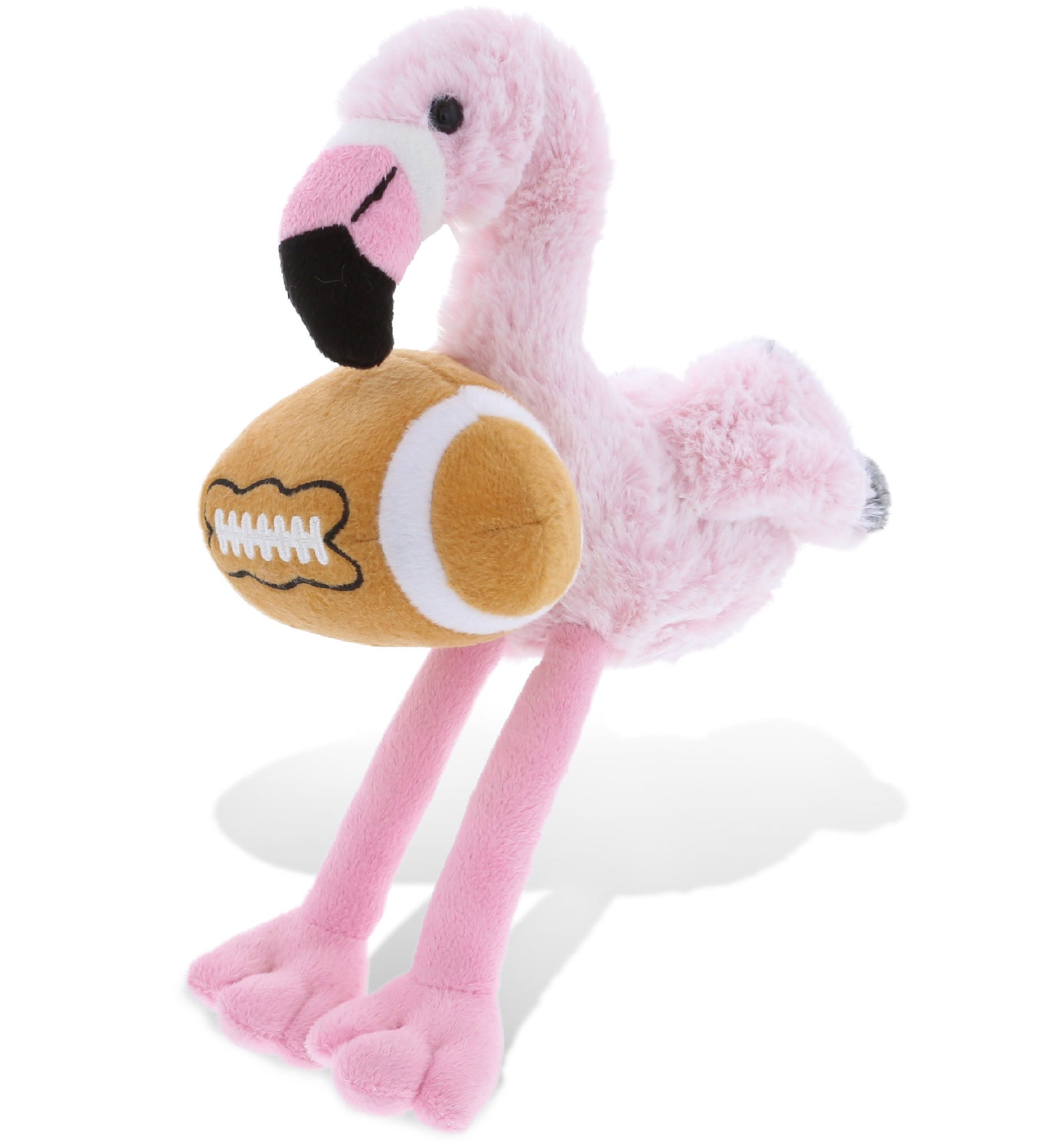 PLUSH FOOTBALL - SUPER-SOFT PLUSH - PINK FLAMINGO