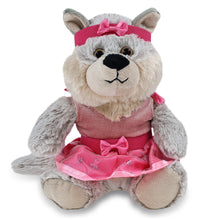 SUPER-SOFT PLUSH - SITTING WOLF BALLERINA