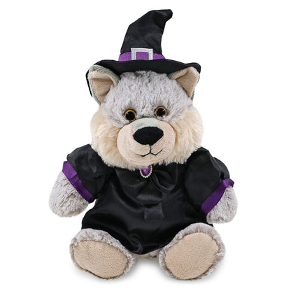 SUPER-SOFT PLUSH - SITTING WOLF WITCH