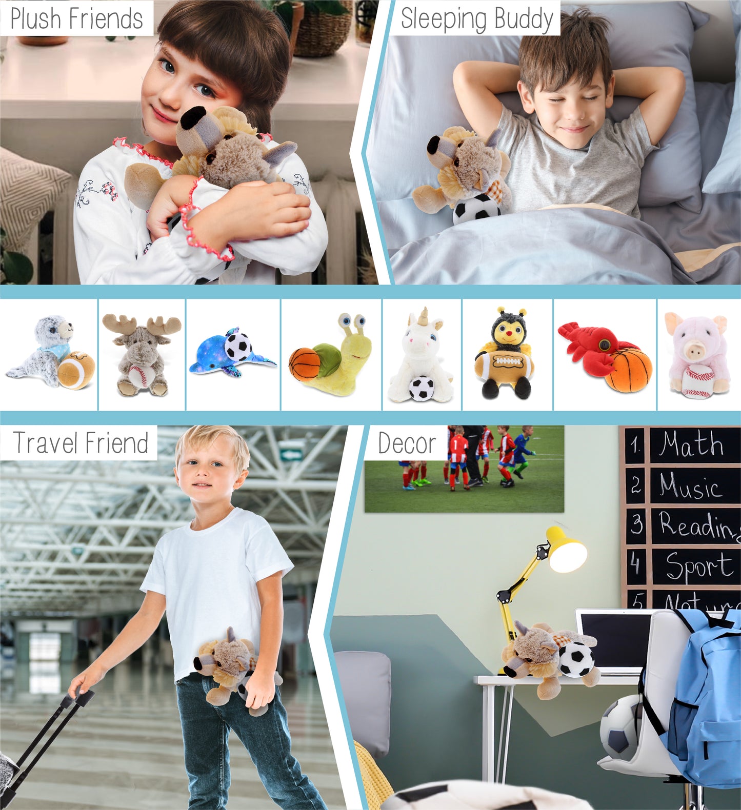 SUPER-SOFT PLUSH - LYING WOLF