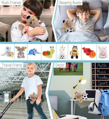 SUPER-SOFT PLUSH - LYING WOLF