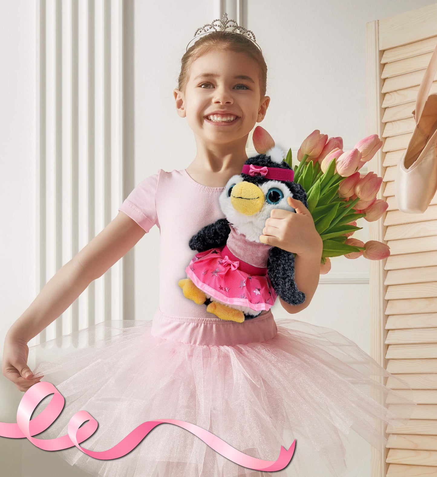SUPER-SOFT PLUSH - PENGUIN Ballerina