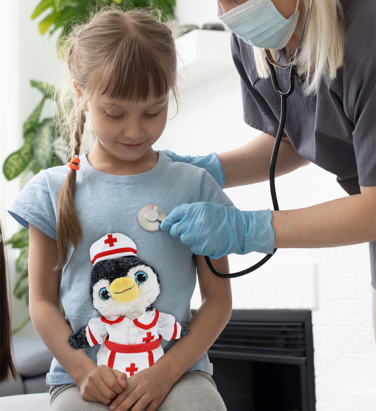 SUPER-SOFT PLUSH - PENGUIN NURSE DRESS UP
