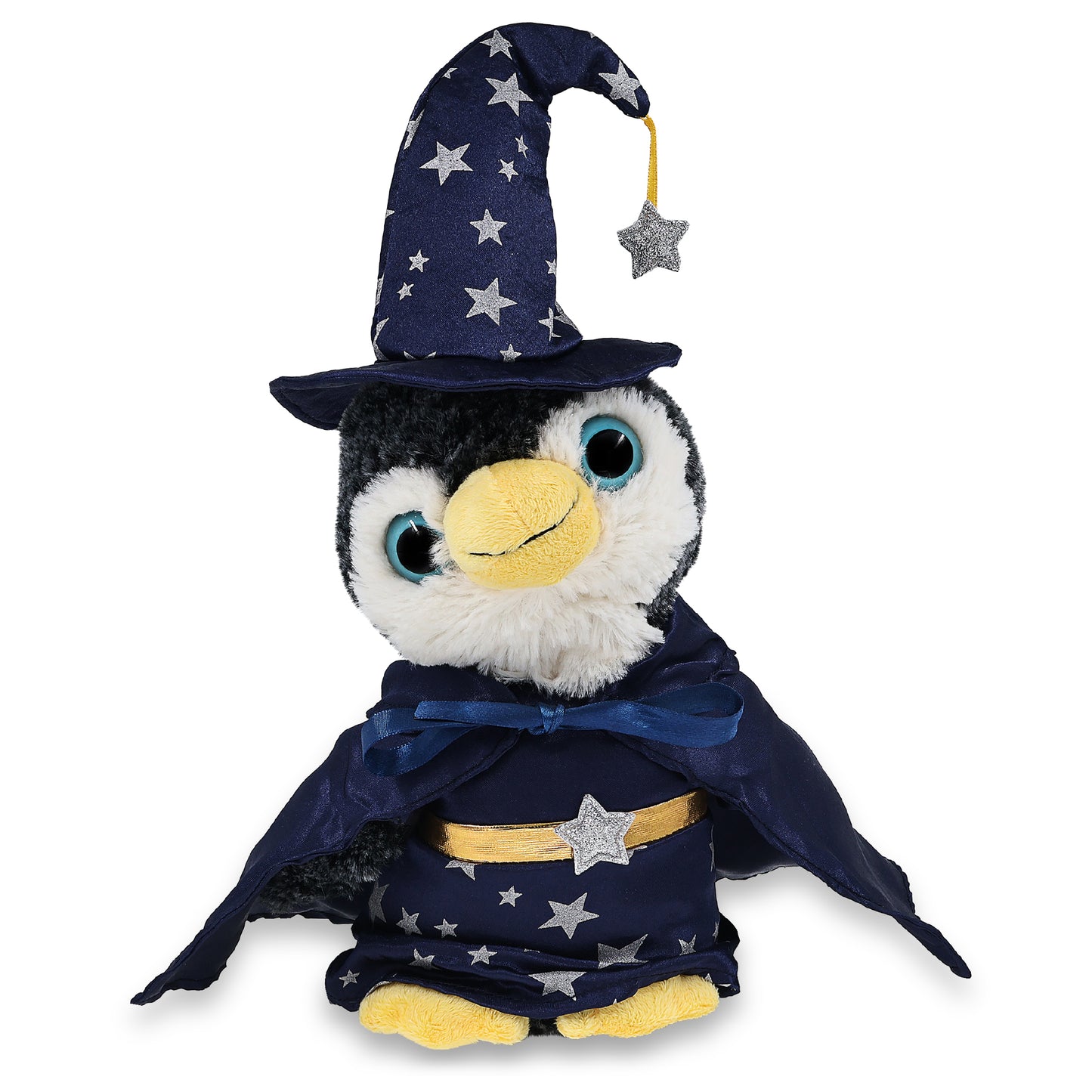 SUPER-SOFT PLUSH - PENGUIN WITH WIZARD DRESS UP