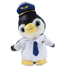 SUPER-SOFT PLUSH - PENGUIN WITH PILOT DRESS UP