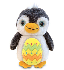 DolliBu Super Soft Cute Penguin with Yellow Easter Egg Plush Toy - 18 Inches