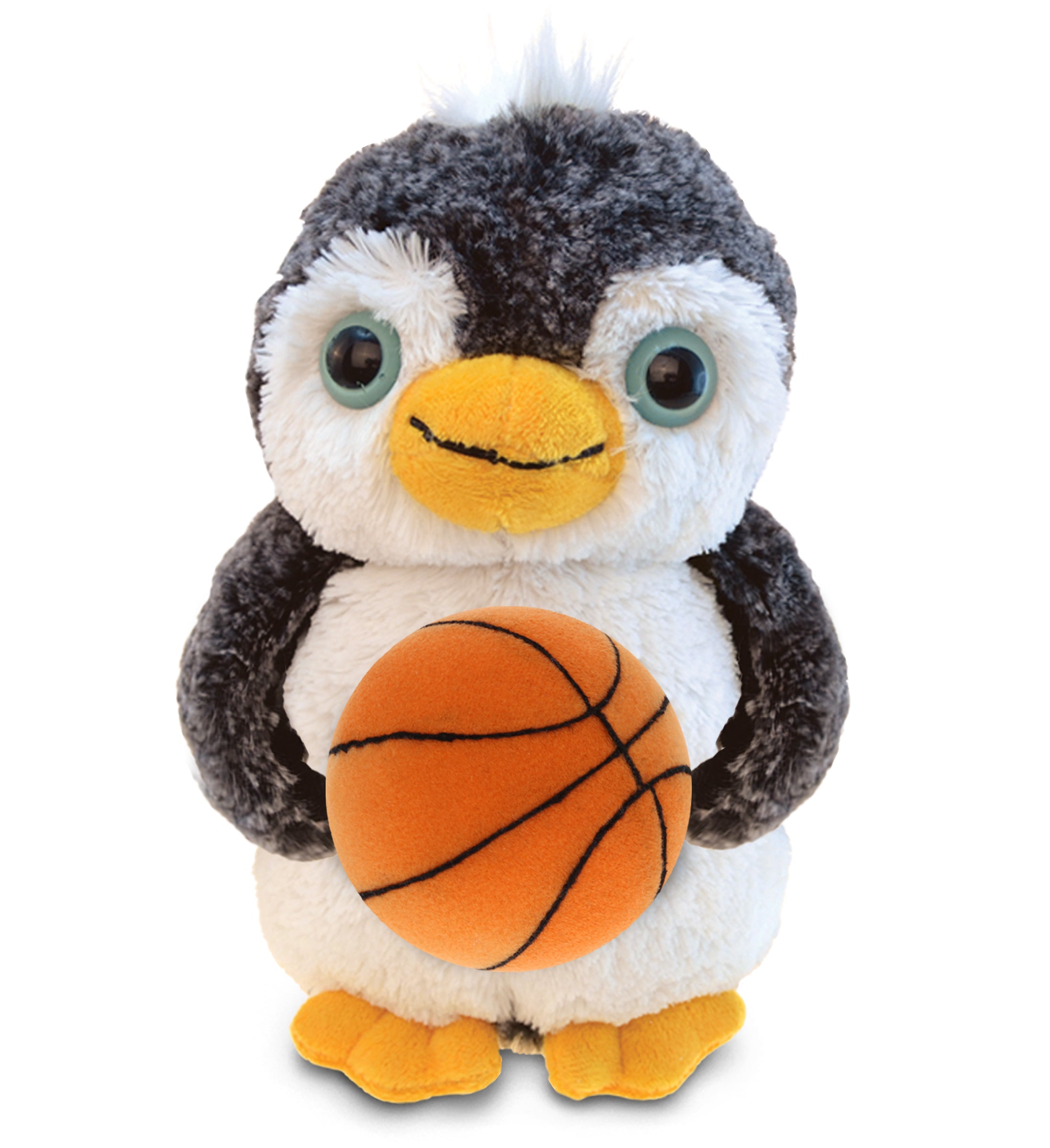 PLUSH BASKETBALL - SUPER-SOFT PLUSH - PENGUIN