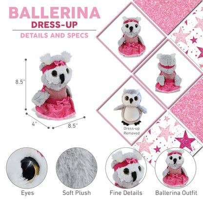 SUPER-SOFT PLUSH - OWL BALLERINA
