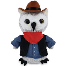 SUPER-SOFT PLUSH - OWL COWBOY DRESS UP