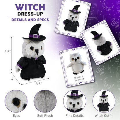 SUPER-SOFT PLUSH - OWL WITCH