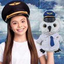 SUPER-SOFT PLUSH - OWL WITH PILOT DRESS UP