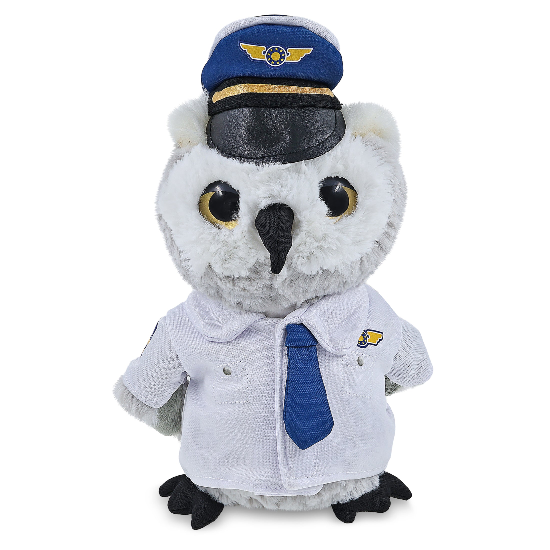 SUPER-SOFT PLUSH - OWL WITH PILOT DRESS UP