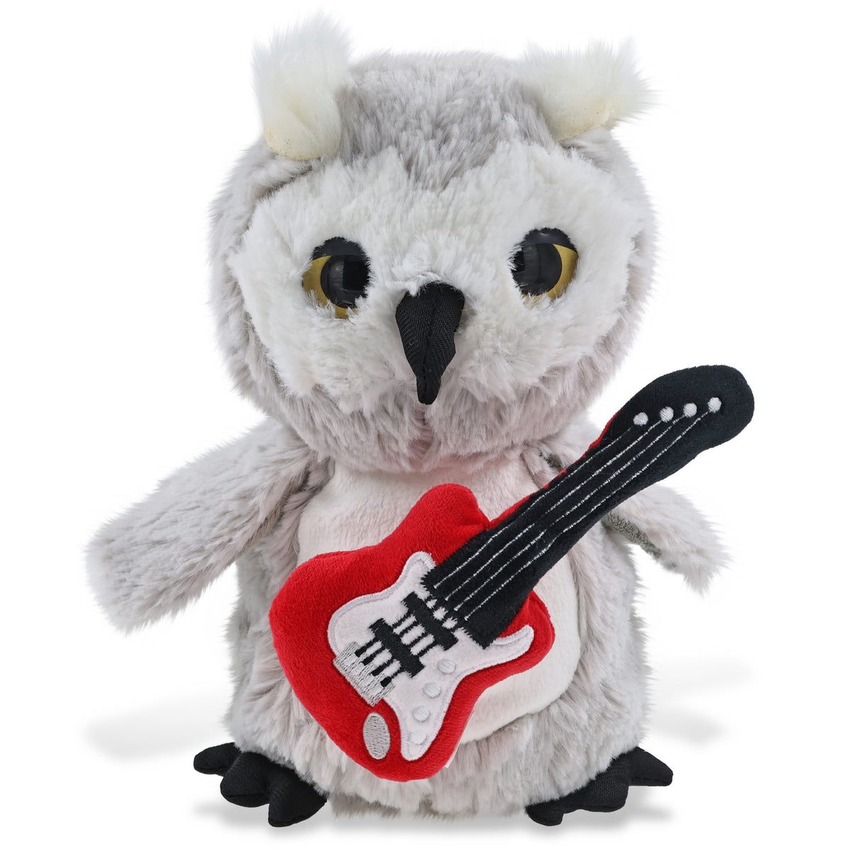 SUPER-SOFT PLUSH - OWL WITH GUITAR ADD ON