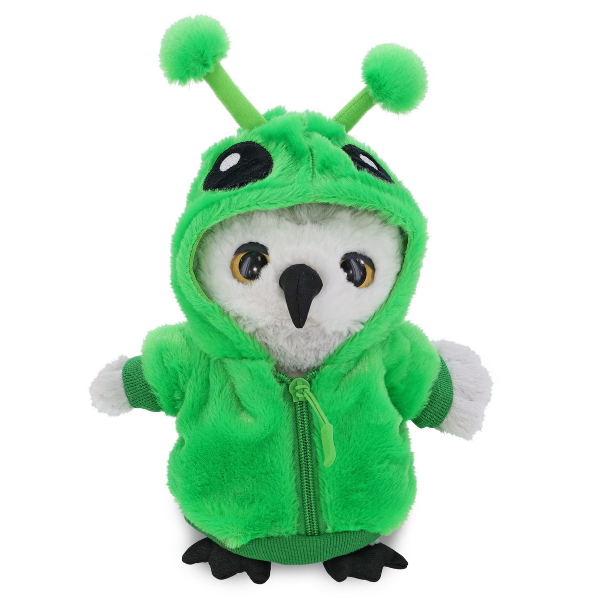 SUPER-SOFT PLUSH - OWL WITH ALIEN SWEATER