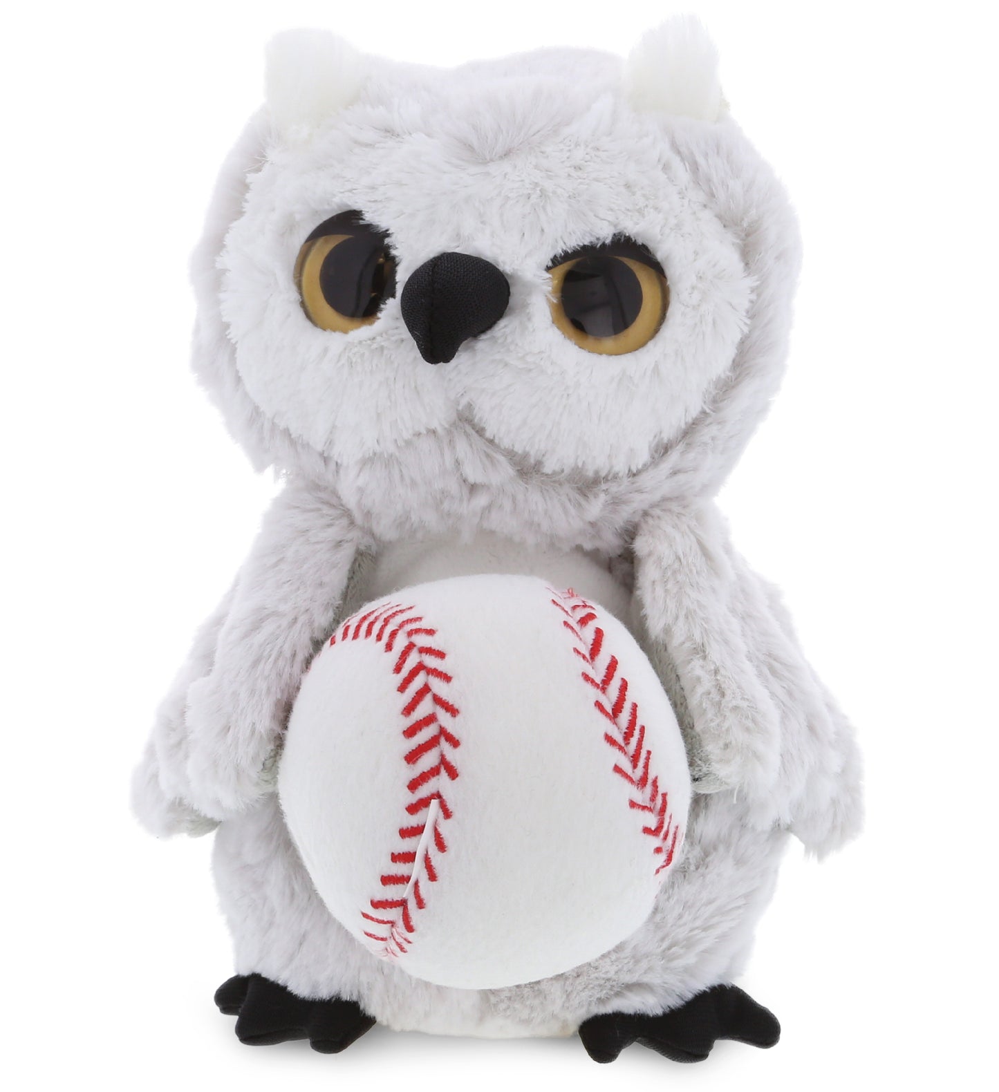 PLUSH BASEBALL - SUPER-SOFT PLUSH - OWL