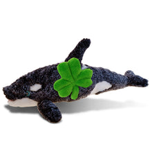 PLUSH SHAMROCK - SUPER-SOFT PLUSH - KILLER WHALE