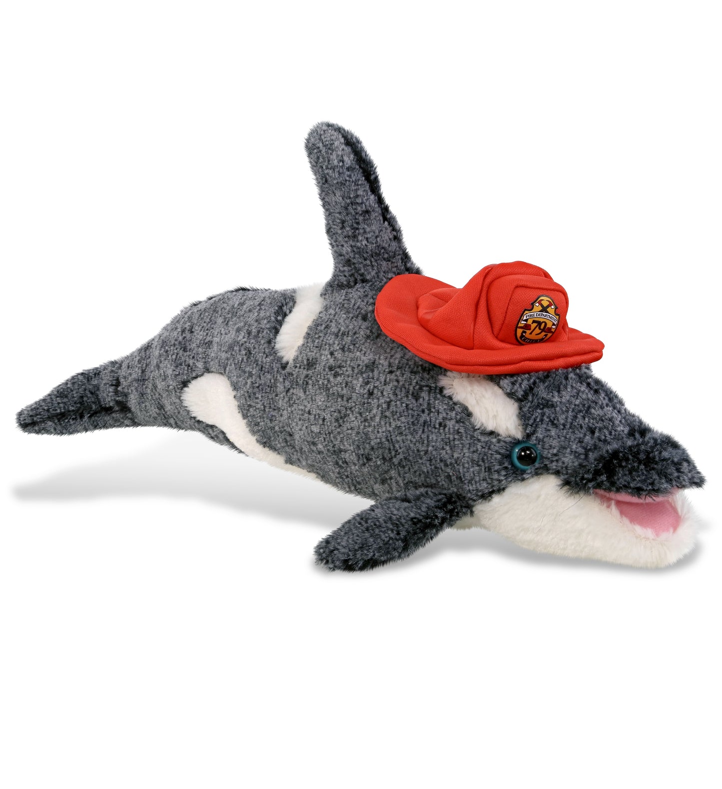 PLUSH FIREMAN - SUPER-SOFT PLUSH - KILLER WHALE