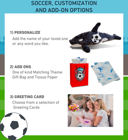 SUPER-SOFT PLUSH - KILLER WHALE