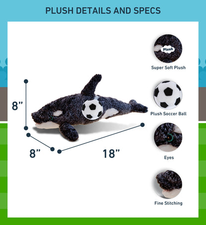 SUPER-SOFT PLUSH - KILLER WHALE