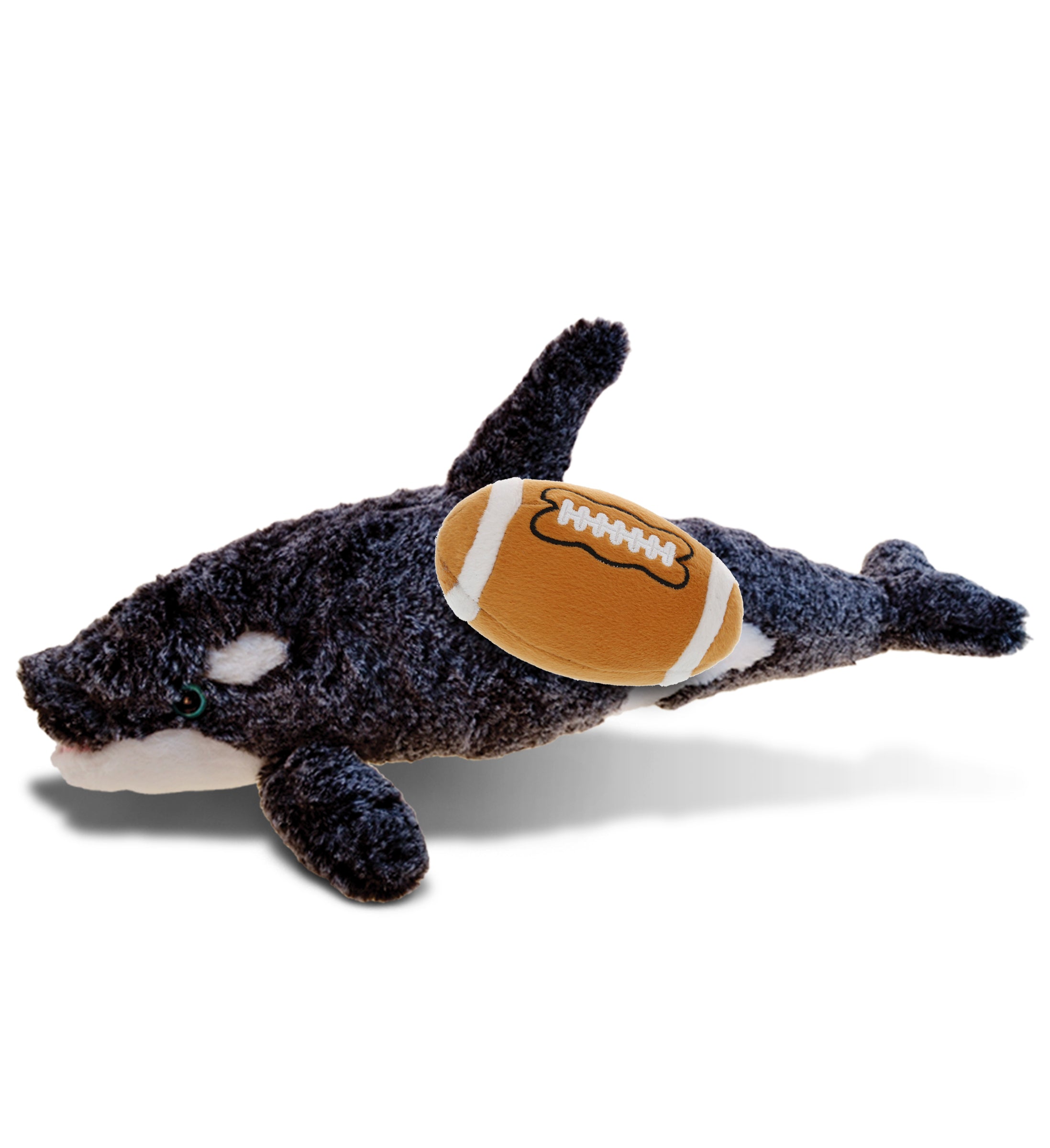 PLUSH FOOTBALL - SUPER-SOFT PLUSH - KILLER WHALE