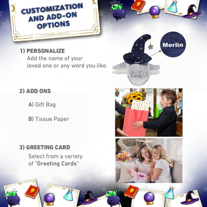 SUPER-SOFT PLUSH - SHARK WITH WIZARD DRESS UP