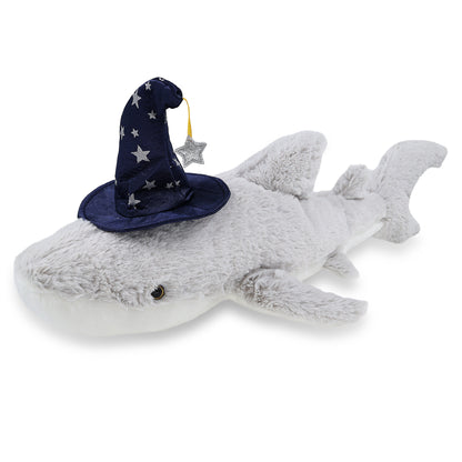 SUPER-SOFT PLUSH - SHARK WITH WIZARD DRESS UP