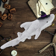 SUPER-SOFT PLUSH - SHARK WITH WITCH DRESS UP