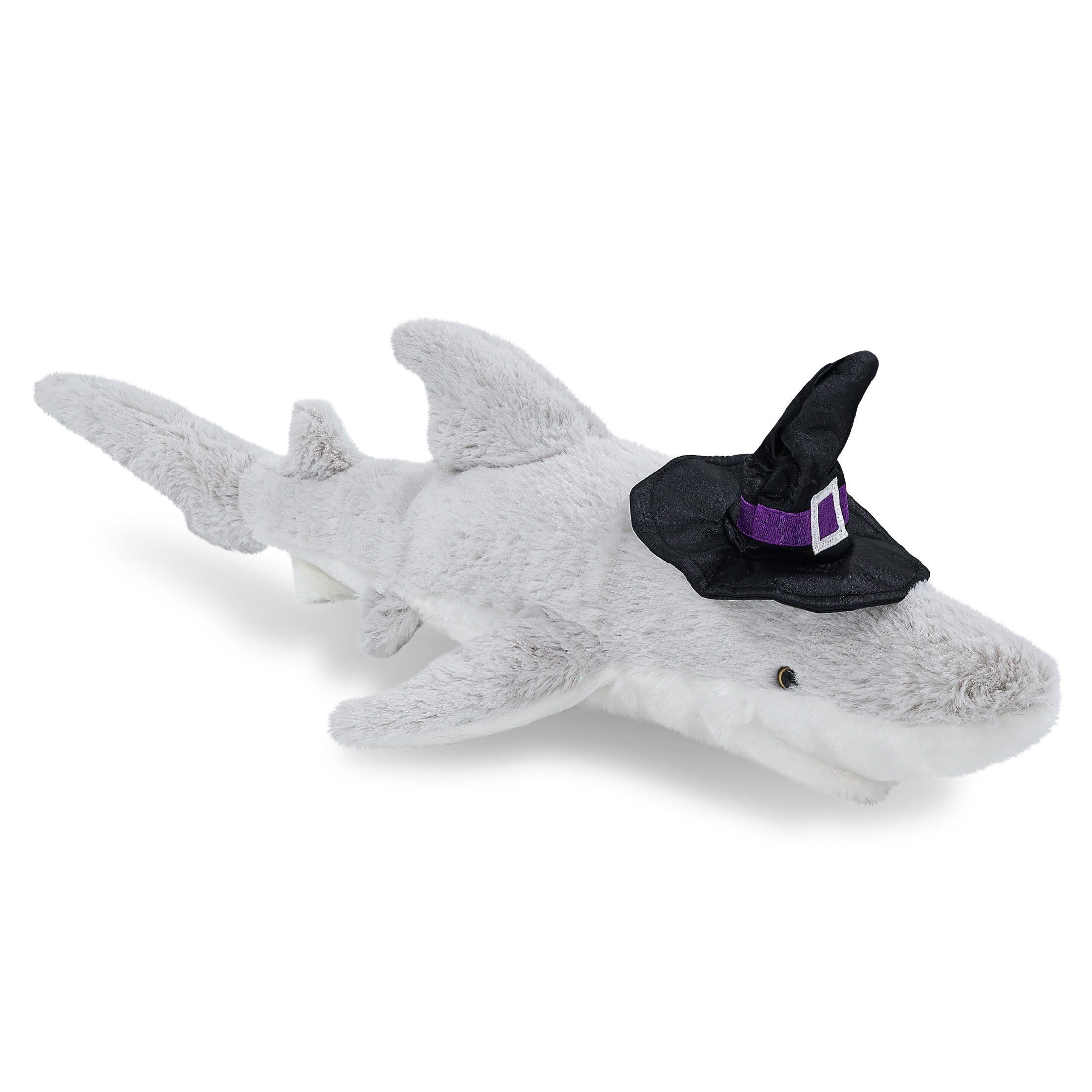 SUPER-SOFT PLUSH - SHARK WITH WITCH DRESS UP