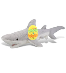 DolliBu Super Soft Cute Shark with Yellow Easter Egg Plush Toy - 23 Inches