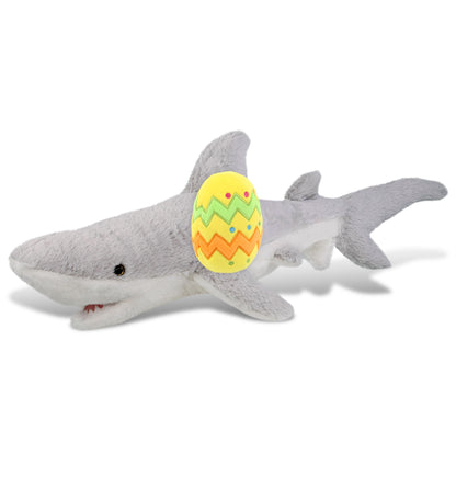 DolliBu Super Soft Cute Shark with Yellow Easter Egg Plush Toy - 23 Inches