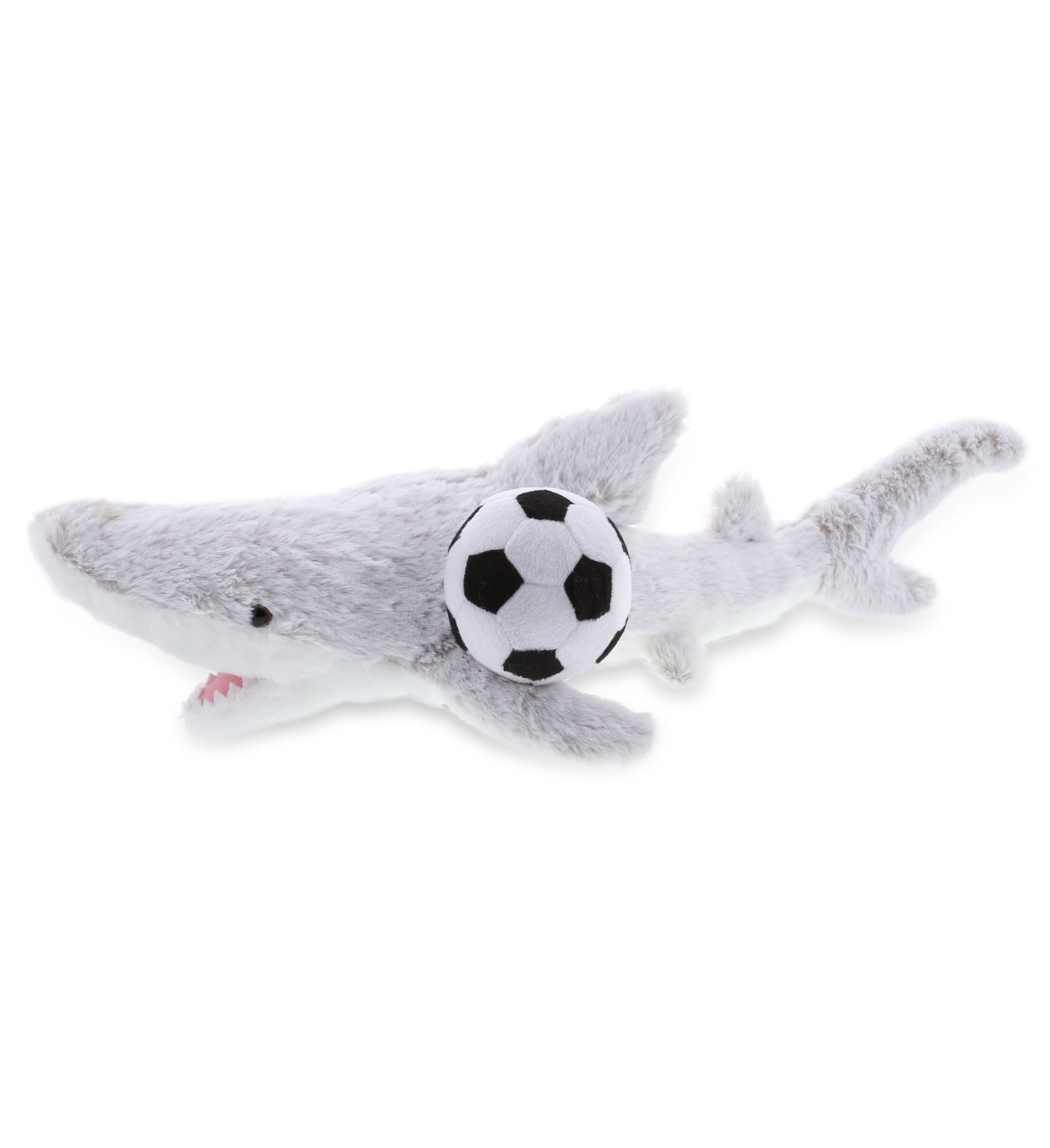 PLUSH SOCCER BALL - SUPER-SOFT PLUSH - SHARK