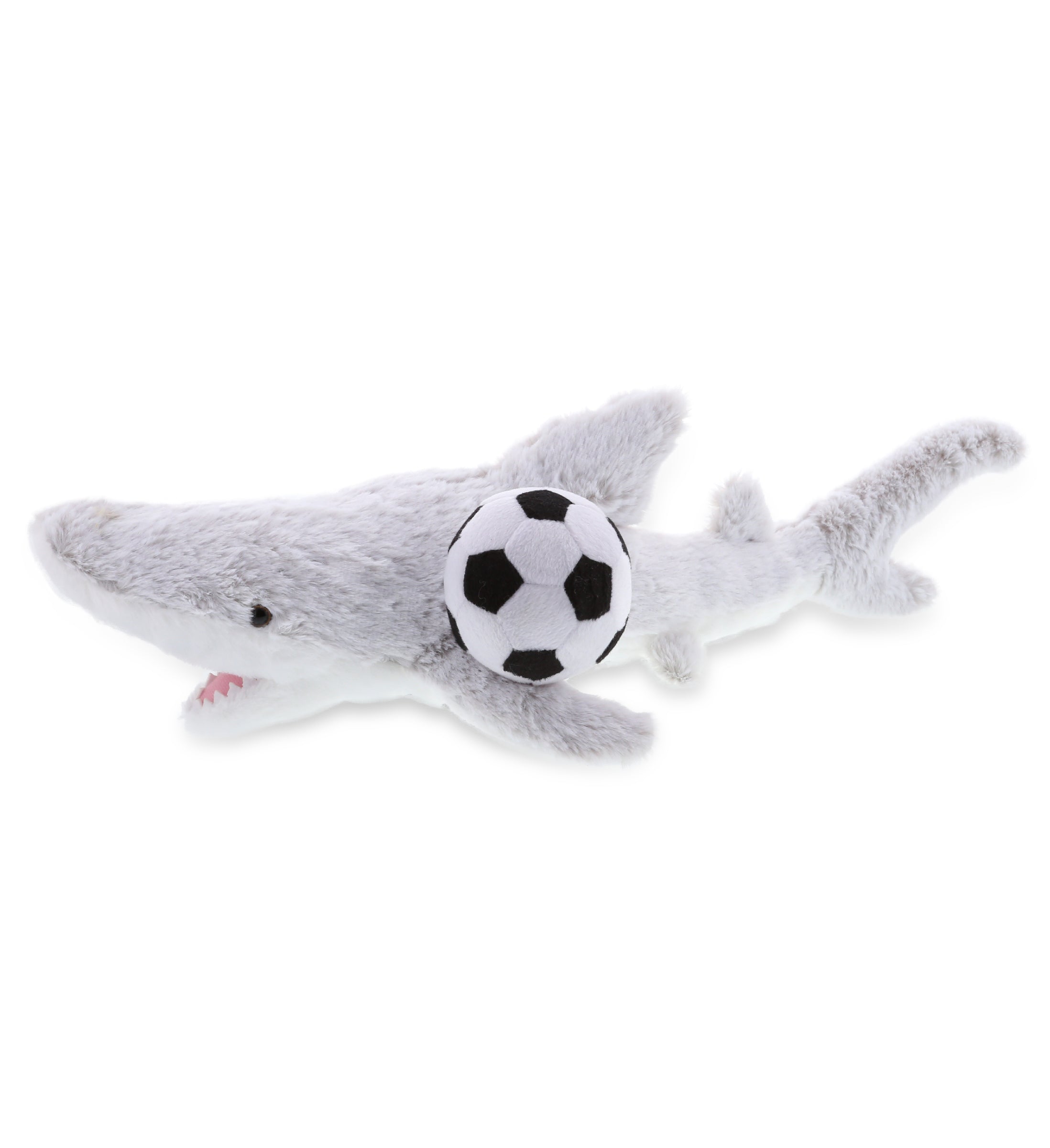 PLUSH SOCCER BALL - SUPER-SOFT PLUSH - SHARK