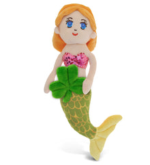 PLUSH SHAMROCK - SUPER-SOFT PLUSH - GREEN MERMAID