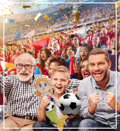 SUPER-SOFT PLUSH - GREEN MERMAID