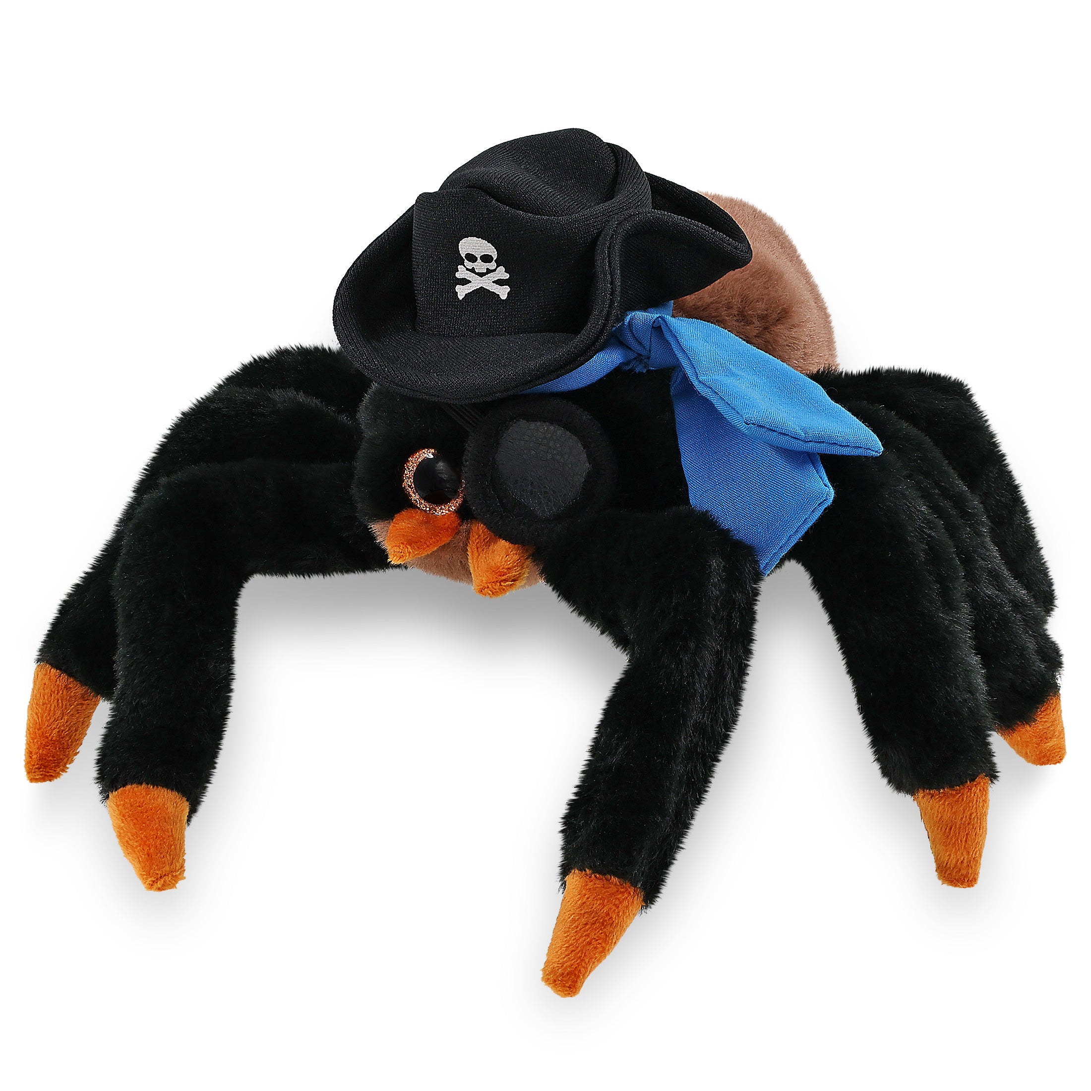 SUPER-SOFT PLUSH - WILD TARANTULA SPIDER 7" PIRATE DRESS UP