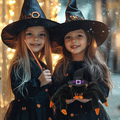 SUPER-SOFT PLUSH - WILD TARANTULA SPIDER 7" WITCH DRESS UP