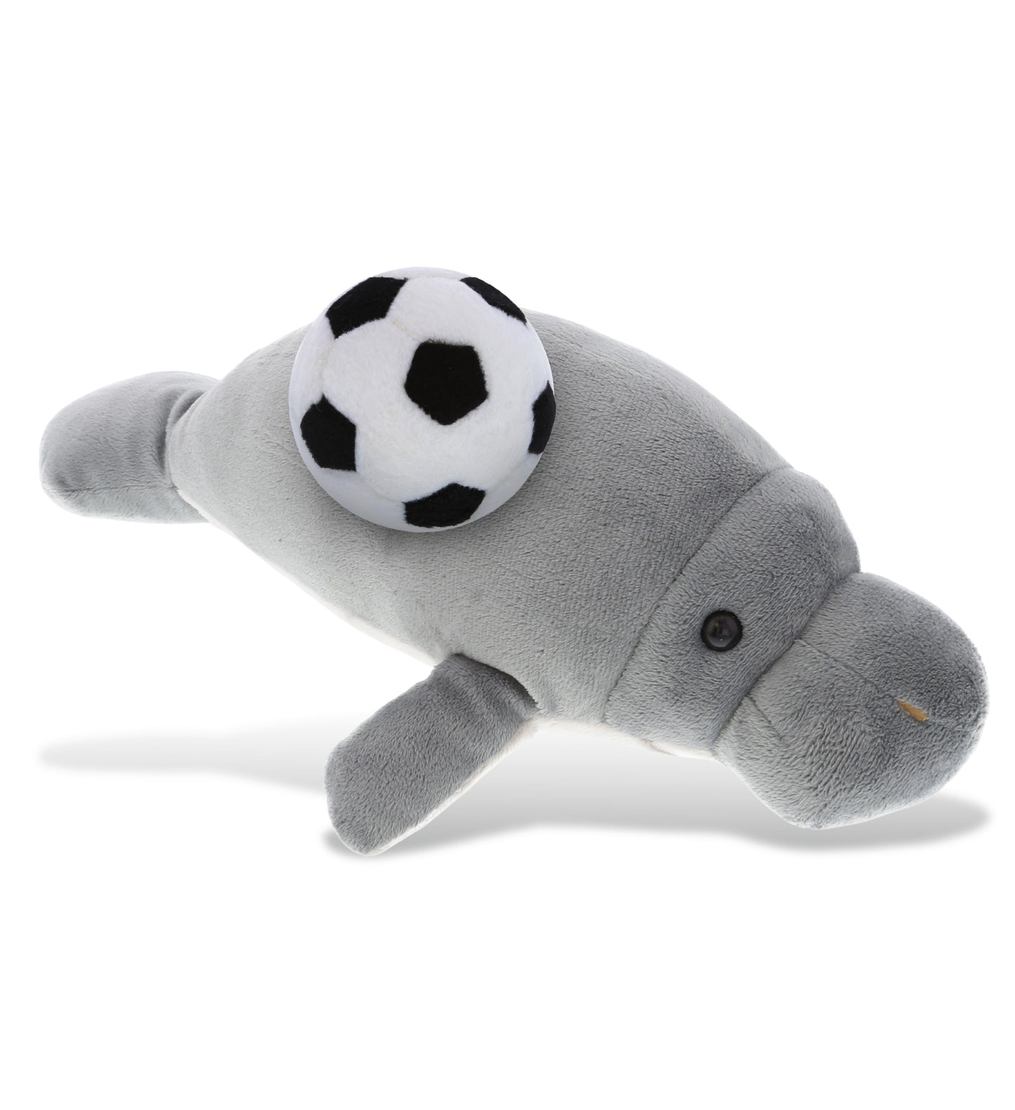 WILD COLLECTION PLUSH - 15" GREY MANATEE