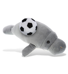 WILD COLLECTION PLUSH - 15" GREY MANATEE