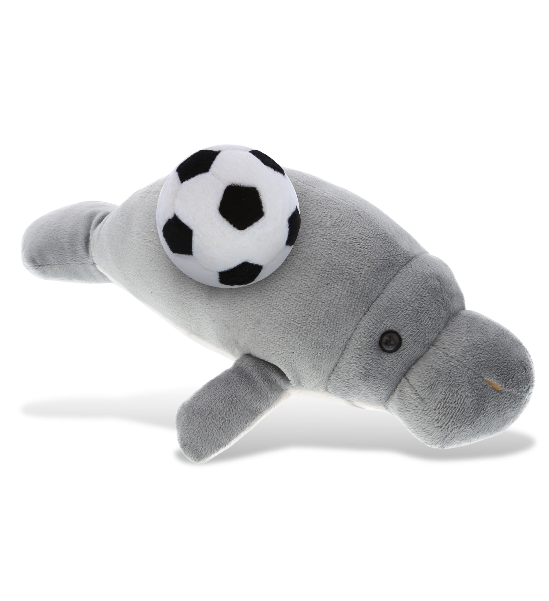 WILD COLLECTION PLUSH - 15" GREY MANATEE