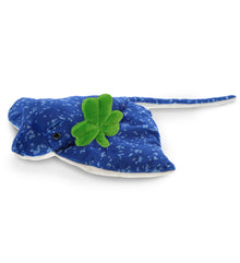 PLUSH SHAMROCK - WILD COLLECTION PLUSH - 17" SPOTTED BLUE RAY