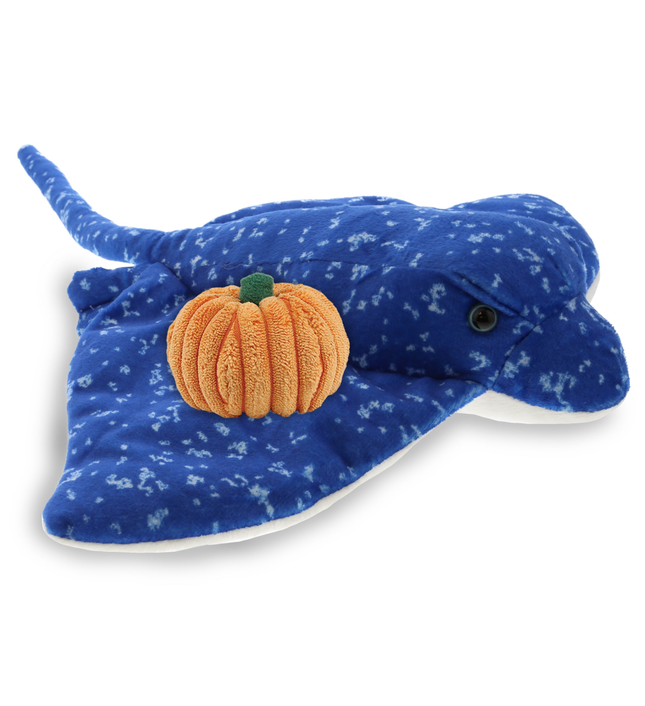 PLUSH PUMPKIN - WILD COLLECTION PLUSH - 17" SPOTTED BLUE RAY