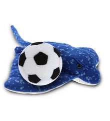 WILD COLLECTION PLUSH - 17" SPOTTED BLUE RAY