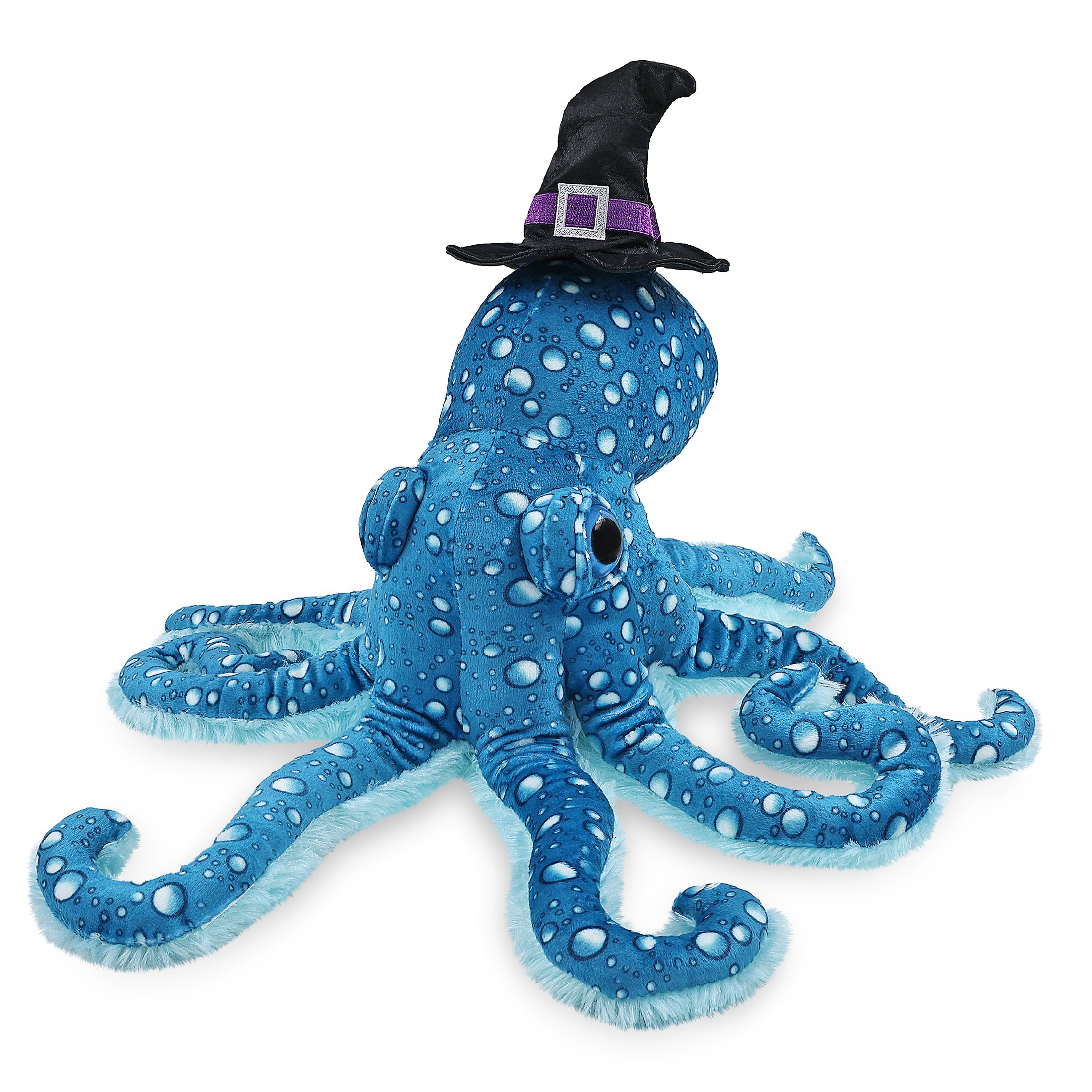 WILD COLLECTION PLUSH - 16" BLUE OCTOPUS WITCH
