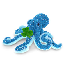 PLUSH SHAMROCK - WILD COLLECTION PLUSH - 16" BLUE OCTOPUS