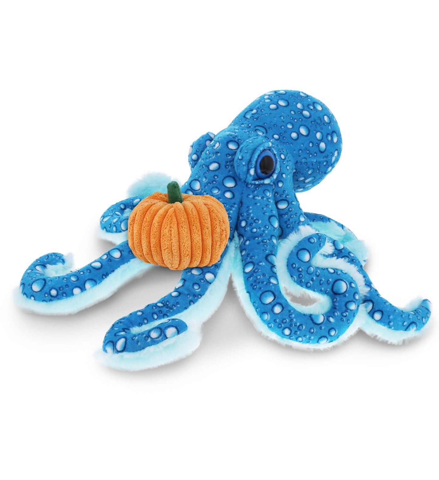 PLUSH PUMPKIN - WILD COLLECTION PLUSH - 16" BLUE OCTOPUS