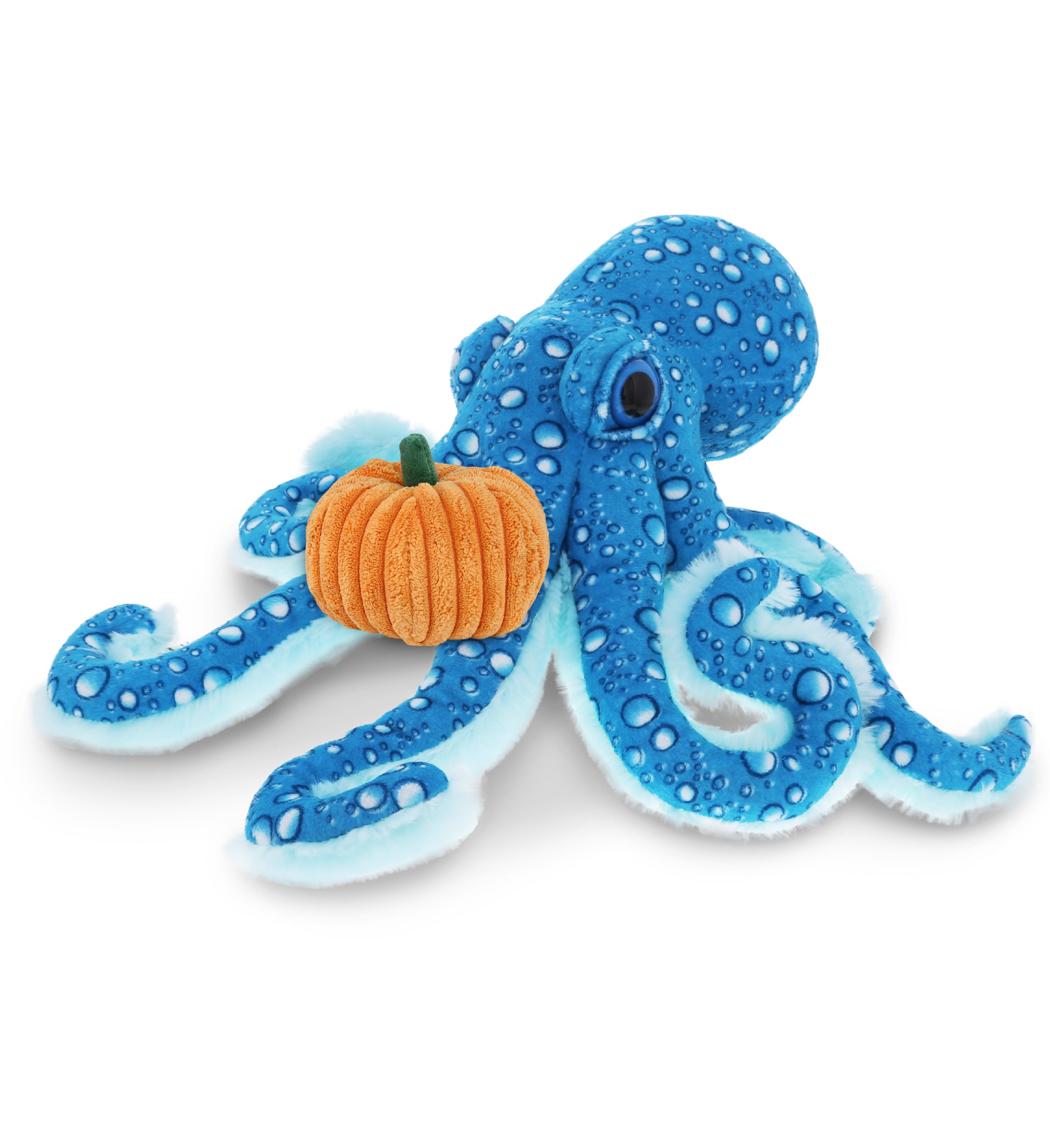 PLUSH PUMPKIN - WILD COLLECTION PLUSH - 16" BLUE OCTOPUS